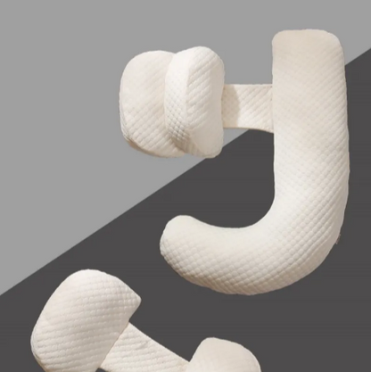 U-shaped body pillow detail