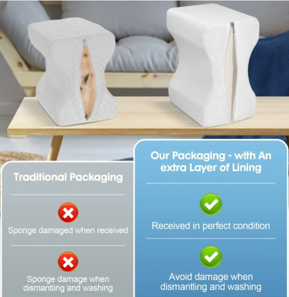 Knee pillow additional detail